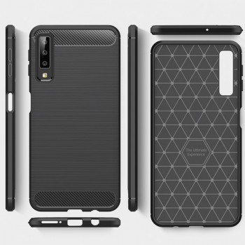 Juodas silikoninis carbon dėklas (GALAXY A7 2018) Juodas silikoninis carbon dėklas (GALAXY A7 2018)